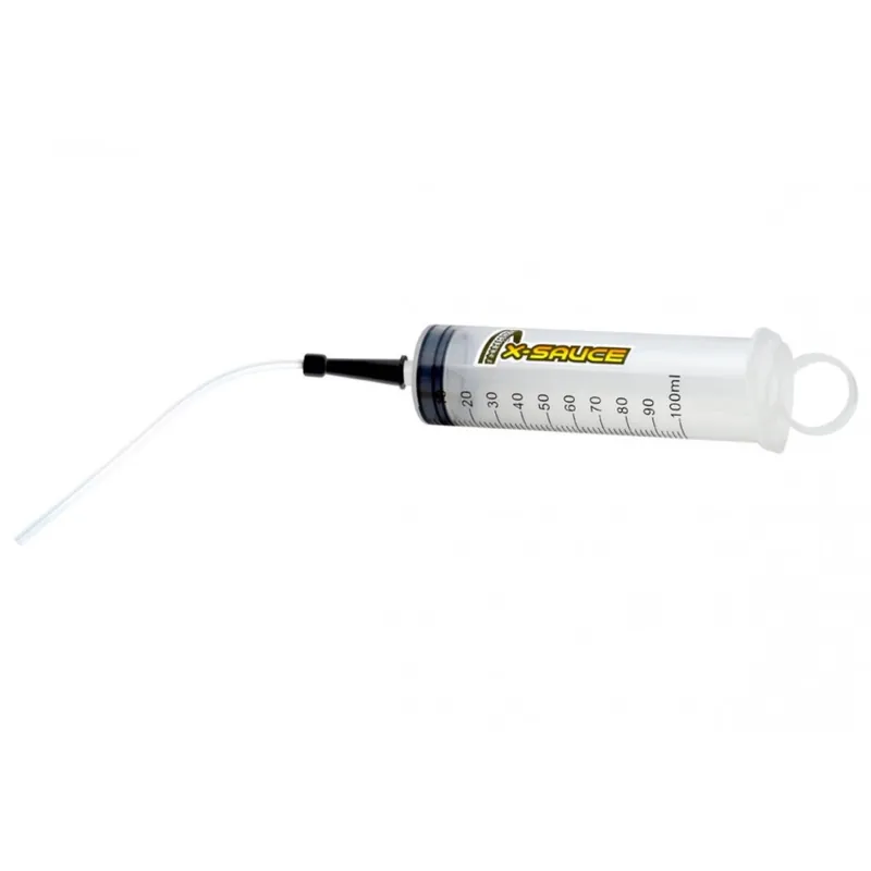 Jeringuilla Tubeless X-Sauce Inyector + X-Tube