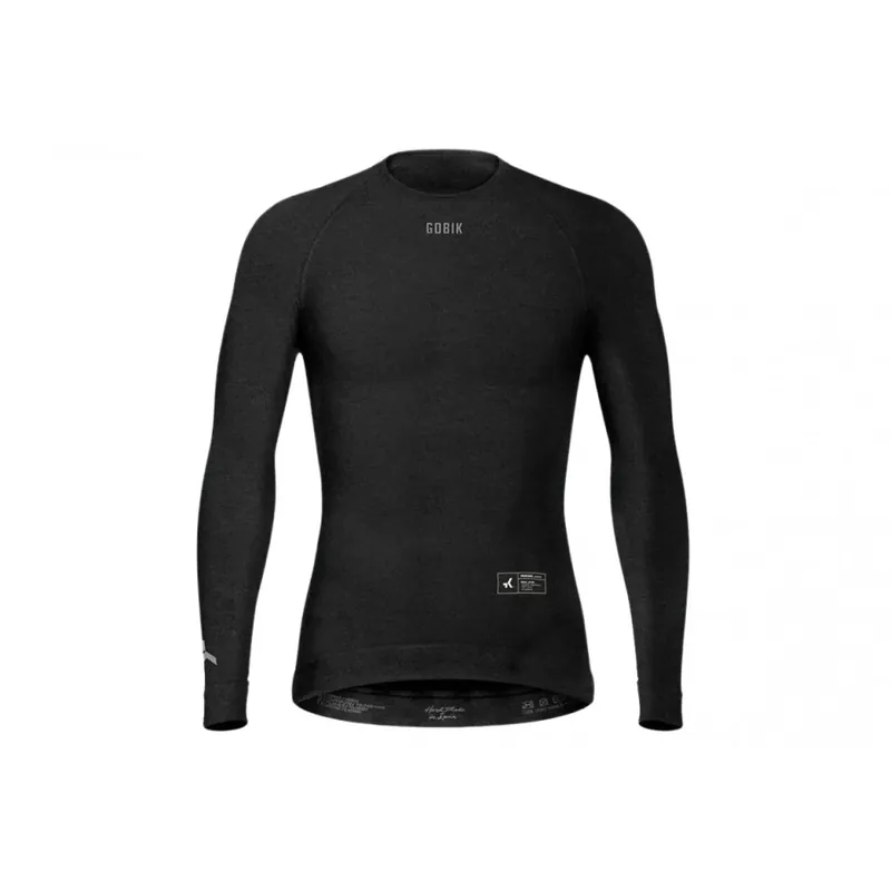 Camiseta Interior Manga Larga Gobik Winter Merino Hombre Coal