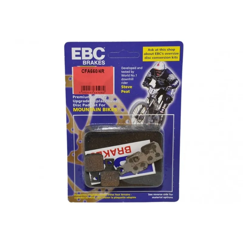 Pastillas EBC Para Magura MT5/MT7 CFA660/A Rojo