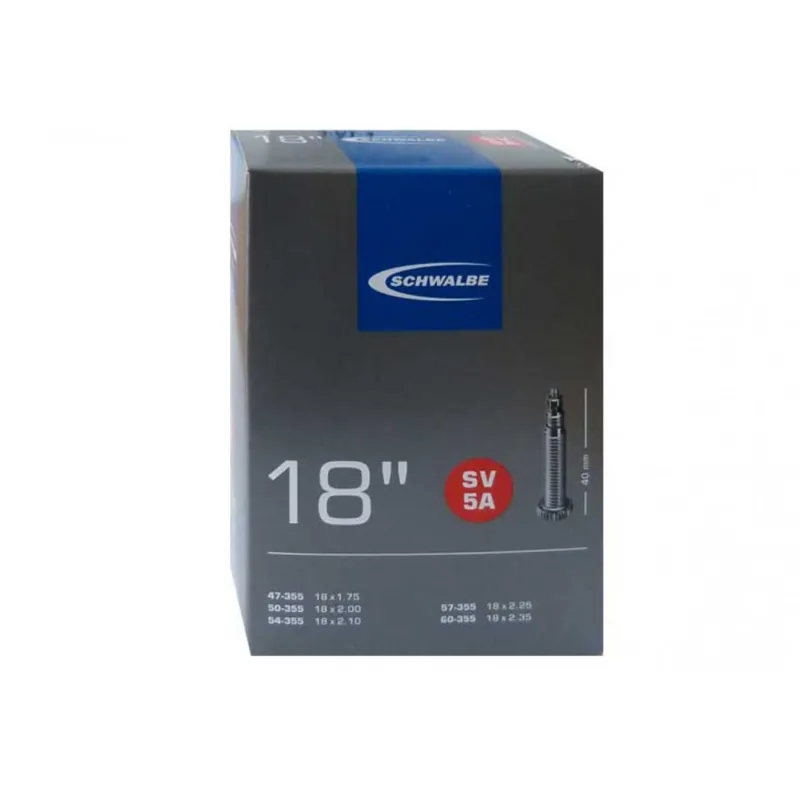 Camara Schwalbe 18" Valvula Presta 40mm