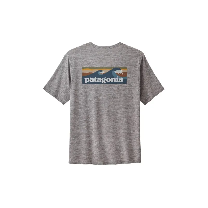 Camiseta Patagonia Ms Cap Cool Daily Graphic Waters