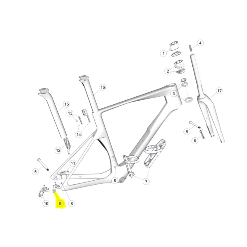 Puntera Cambio BMC Teammachine R 01 (Sram/Campagnolo/Shimano Classic Mount)