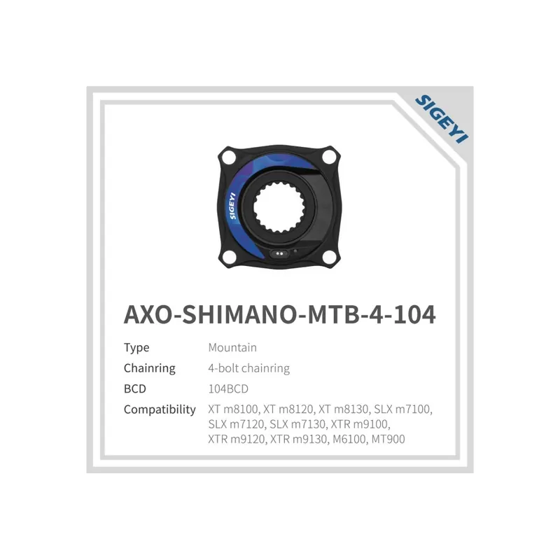Potenciometro Sigeyi Axo Shimano MTB 4 104BCD