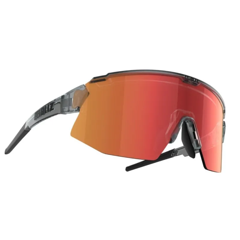 Gafas Bliz Breeze Transparent Dark Grey/Brown w Red Multi