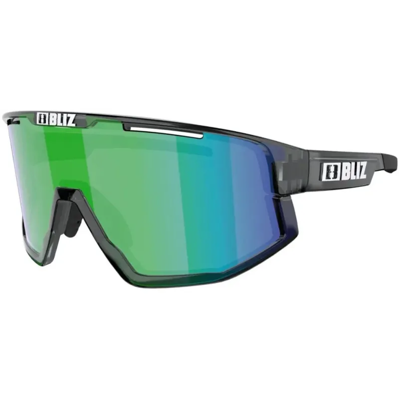 Gafas Bliz Fusion Crystal Black/Brown w Green Multi