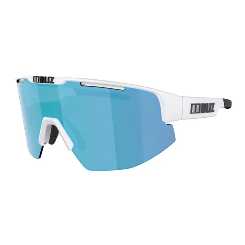 Gafas Bliz Matrix Shiny White/Smoke w Blue Multi