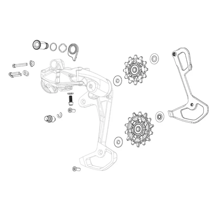 Roldanas Sram Rec Kit Ceramicas Red Etap Axs E1 12V
