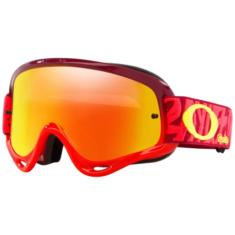 Mascara Oakley O-Frame MX Troy Lee Designs Series Fire Iridium