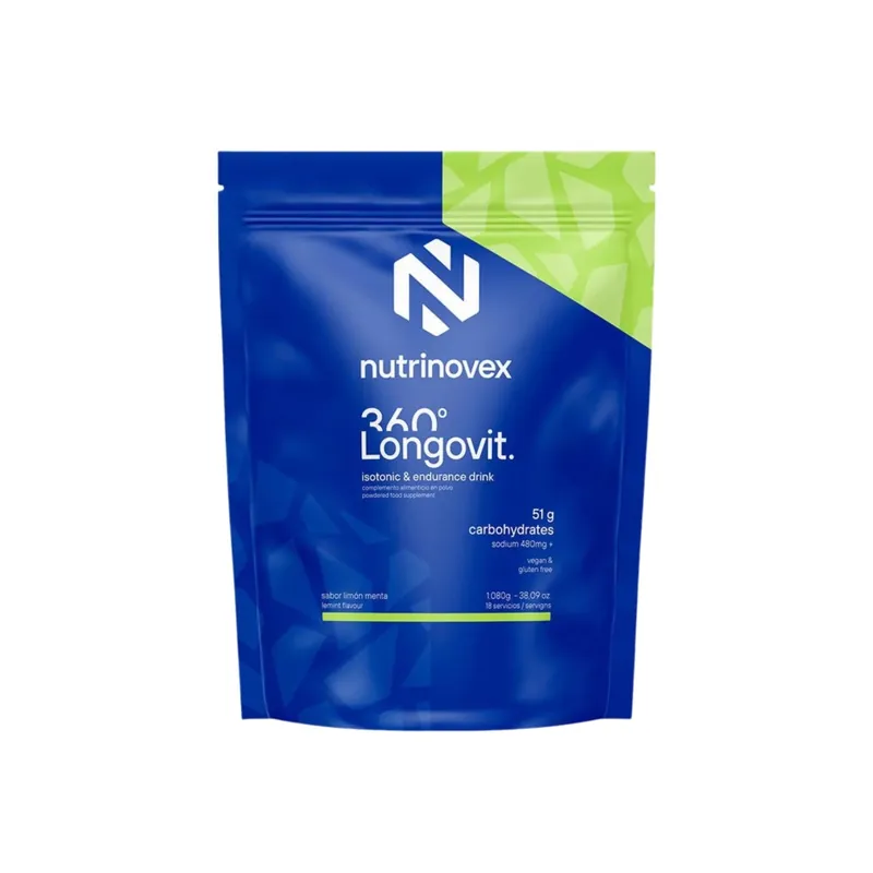 Isotonico Nutrinovex Longovit 360 Drink 1080g