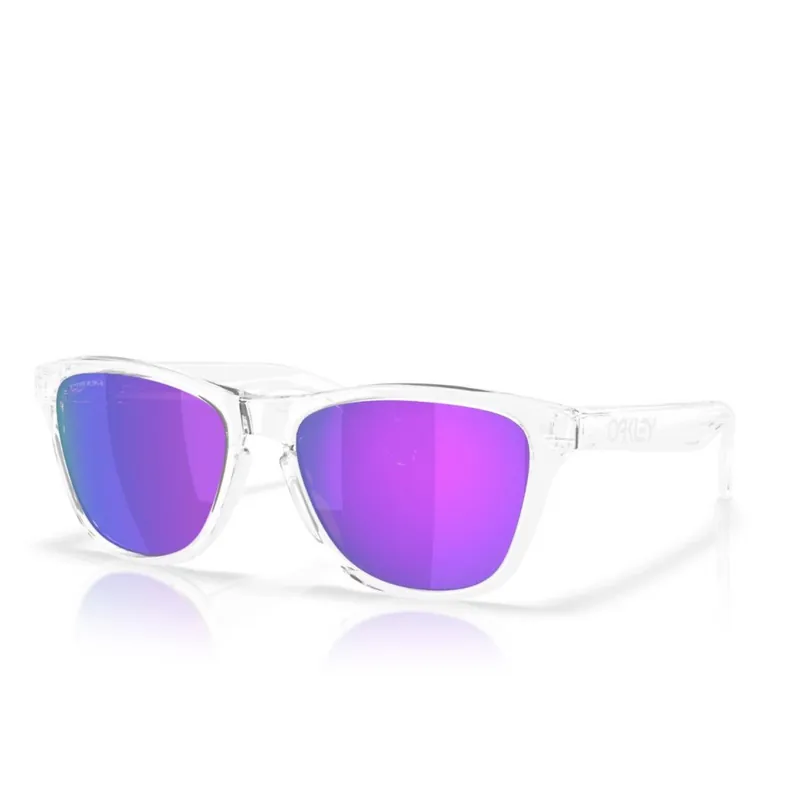 Gafas Oakley Frogskins S Polished Clear/Prizm Violet
