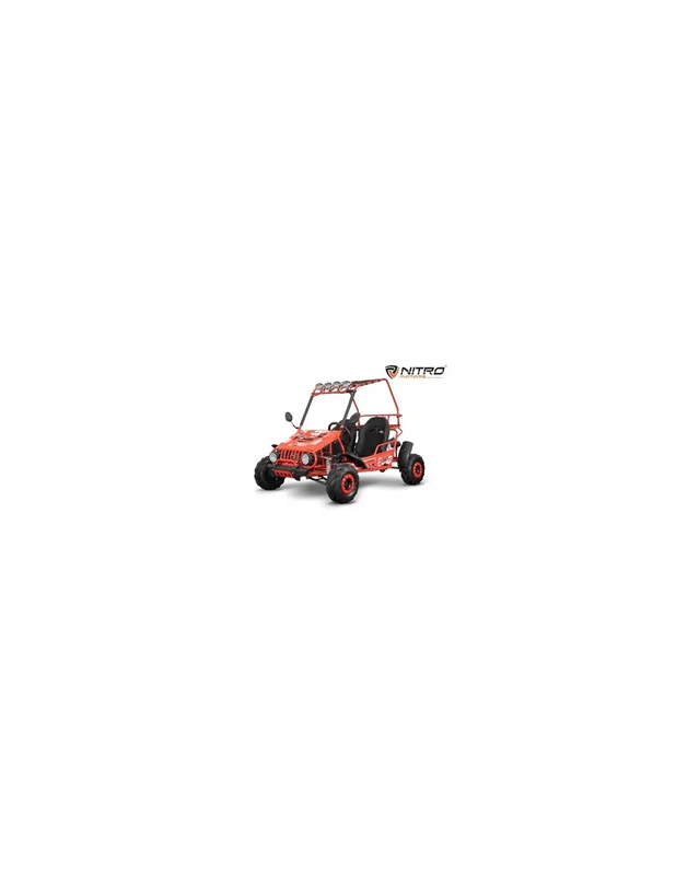 buggy 125cc automático R7 con marcha atrás 6focos biplaza