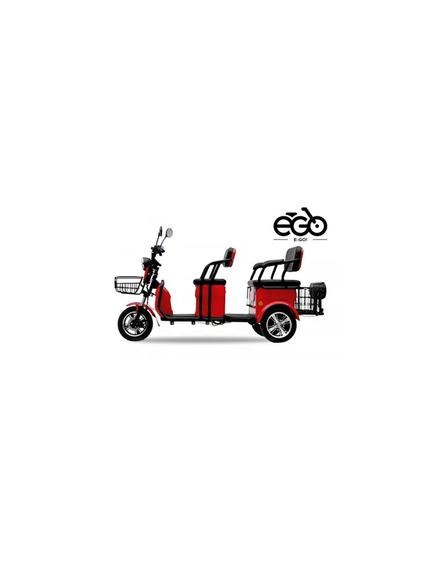Vehículo eléctrico CEE E-GO! Triciclo City AX3 2,1kW 72V 25Ah