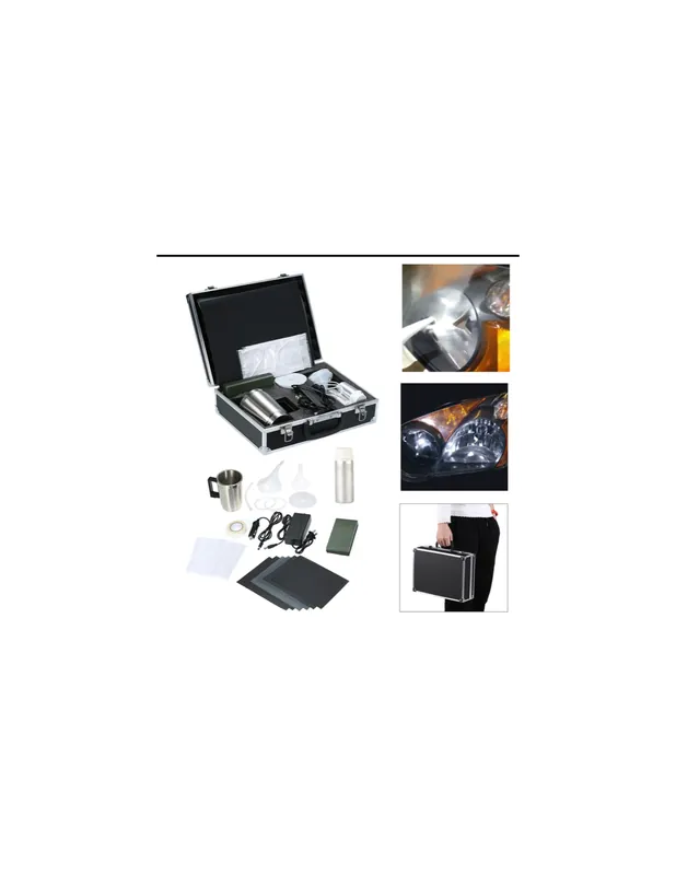 Kit de Pulido Restaurador para Focos Delanteros