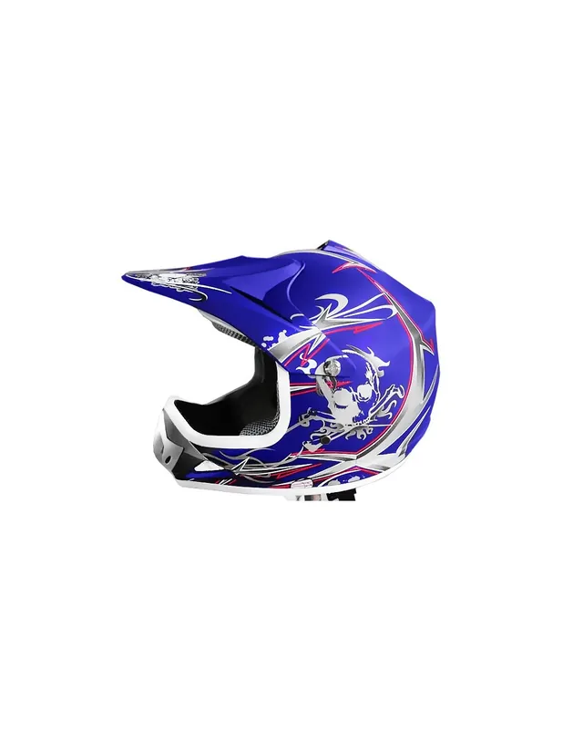 Casco Cross Xtreme Azul mate