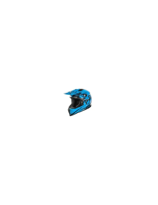 Casco Cross ROAD Bro V2 AZUL infantil