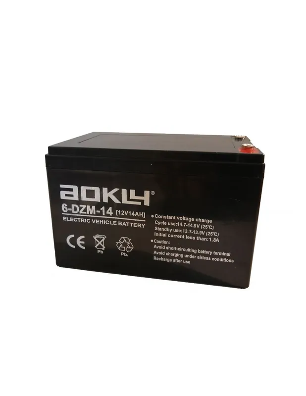 BATERÍA DE GEL DE PLOMO 12V 14AH 6DZM14