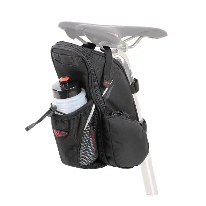 BOLSA A LA TIJA DE SILLIN NORCO UTAH XL NEGRO 3.75 LITROS (31x15x12 cm)