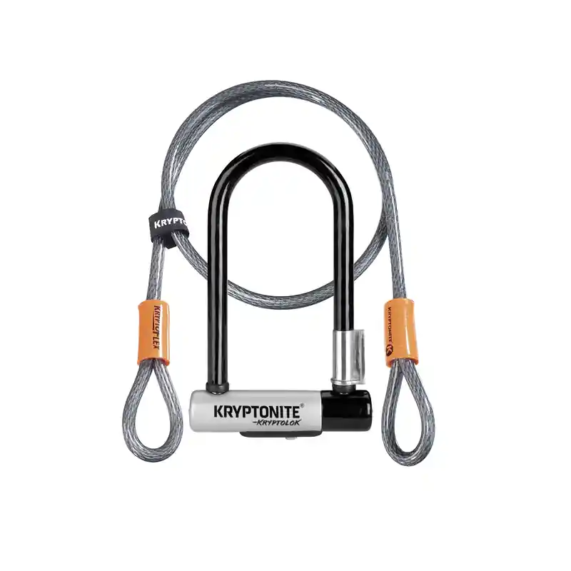CANDADO KRYPTONITE KRYPTOLOK MINI-7+ 4" FLEX CABLE