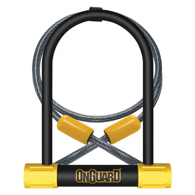 CANDADO HORQUILLA ONGUARD BULLDOG DT 115x230 MM+CABLE