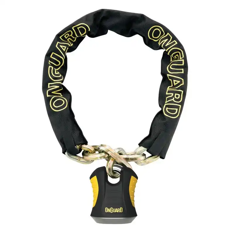 Cadena antirrobo Onguard forma U Fiera 8018 180 cmx 12 mm