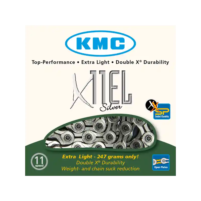 CADENA KMC X11 EL PLATA 112 11 V