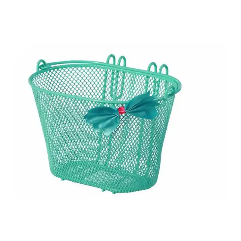 CESTA MANILLAR NIÑO BASIL JASMIN 10 LITROS TURQUESA (28x20x19 cm)