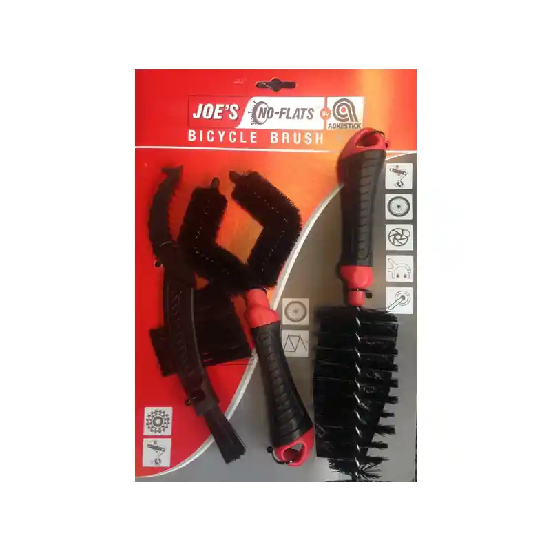 KIT CEPILLOS LIMPIA BICICLETAS JOES