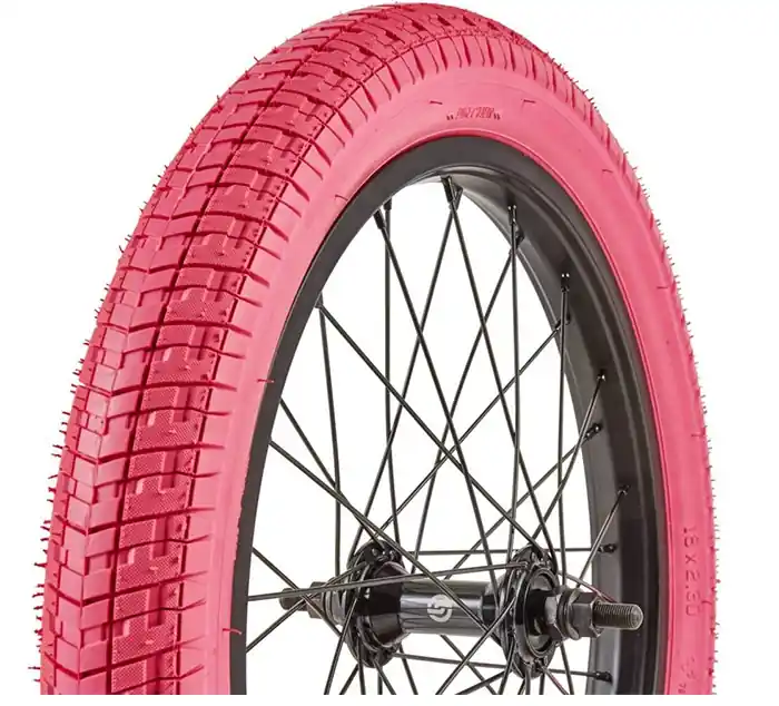 Cubierta BMX Fiction Troop Rosa 18″